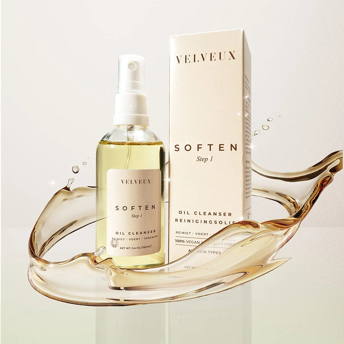 Gesichtsreiniger - Velveux Oil Cleanser - mit Arganöl - 100% natürlich & vegan - Hautpflege - Ibonto.de