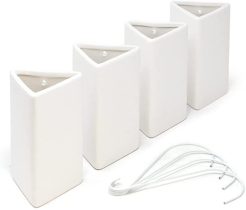 JOEJI’S KITCHEN Luftbefeuchter Heizkörper Luftbefeuchter 4er-Set/Luftbefeuchter Heizung mit weißer Keramik als Raumbefeuchter/Heizung Luftbefeuchter für Rippenheizkörper mit dreieckiger Form aus Keramik - Ibonto.de