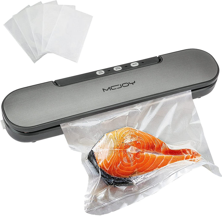 Vakumierergerät inkl. 10 Beutel - Sous Vide Vakuumiergerät Folienschweißgerät - Ibonto.de