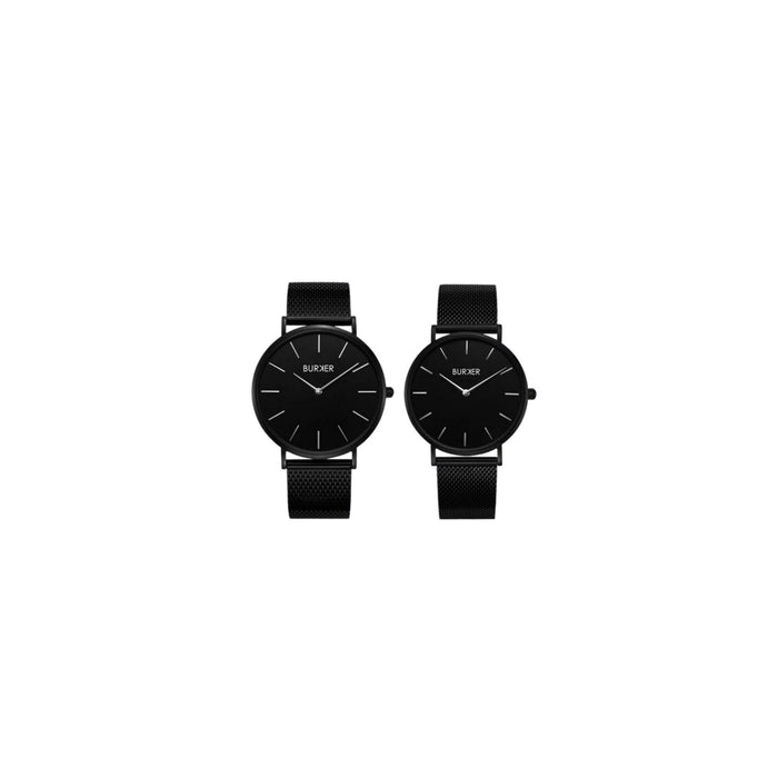 BURKER Quarzuhr »Das Perfekte Partner Geschenk – Burker Adam & Eve, Herrenuhr und Damenuhr, Jahrestag, Geburtstag, Valentinstag Frauen und Männer, Pärchen Uhr für Damen & Herren« - Ibonto.de