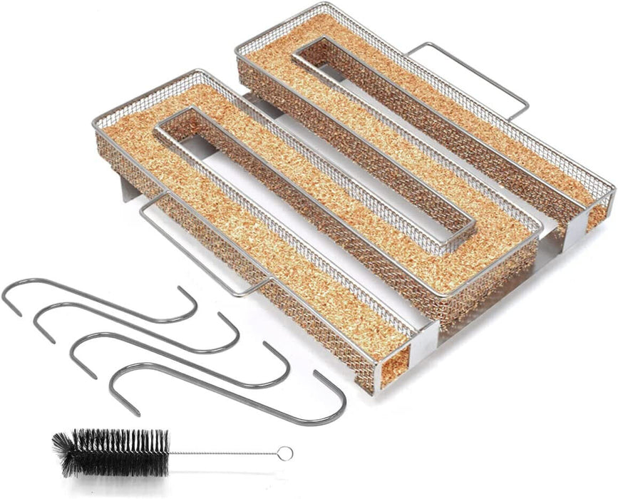 Joejis Kaltrauchgenerator Edelstahl Räucherschnecke Kalträuchern für Räucherofen - Ibonto.de