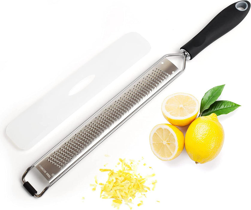 Küchenreibe Edelstahl Reibe | Zester Reibe Zesten Parmesanreibe Parmesan Reibe - Ibonto.de