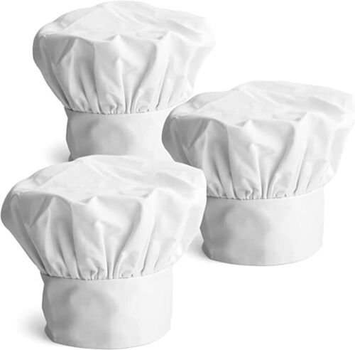 Joejis 3-teilige Kochmütze Unisex Poly-Baumwolle, verstellbar elastisch für - Ibonto.de