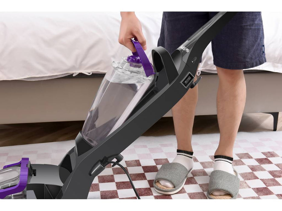 Swiss Pro Teppichreinigungsgerät 800W zum Waschen Teppichen/ Fußmatten  Reinigungssystem