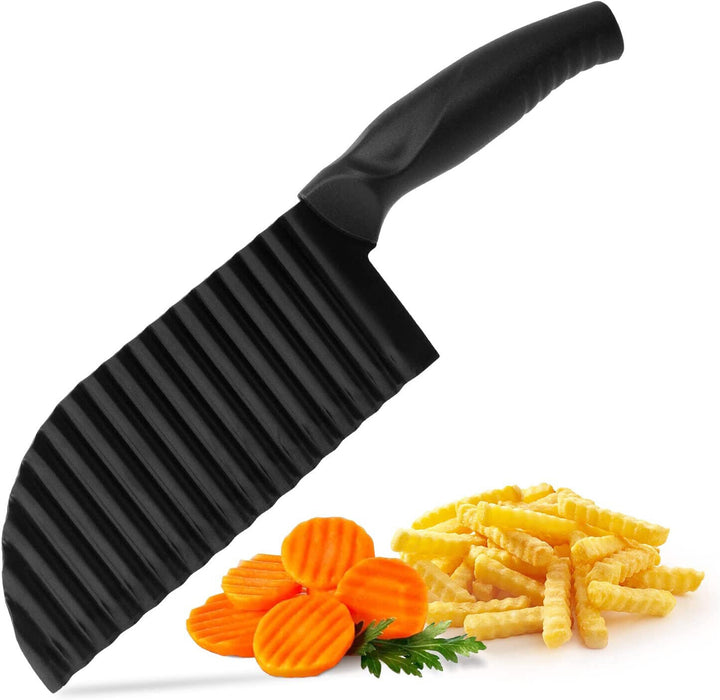 Wellenschneider - Wellenmesser für Gemüse Kartoffel Chips Wellenschnittmesser