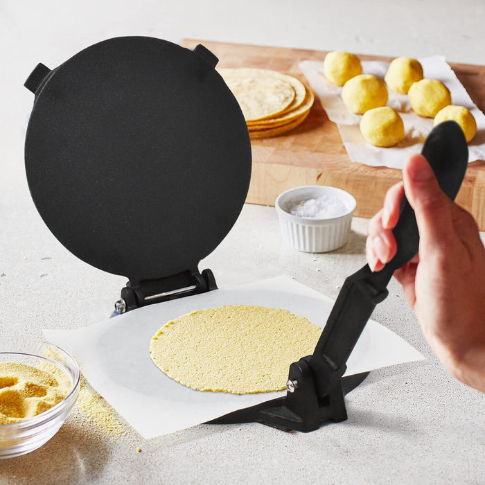 Joejis Hochwertige Tortillapresse Roti Maker Tortellini Maker Gusseisen Taco